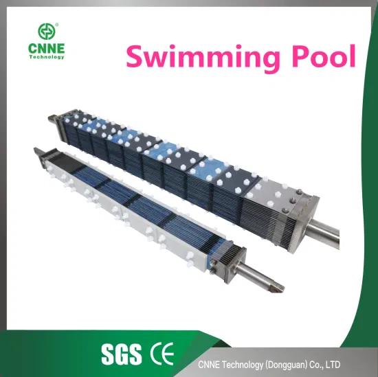 Anodo di titanio di vendita calda per l'elettrolizzatore a membrana ionica della piscina per il trattamento delle acque